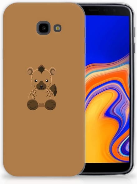 Samsung Galaxy J4 Plus (2018) Telefoonhoesje met Naam Baby Hyena