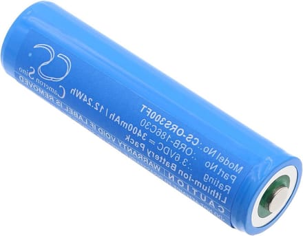 Oplaadbare Batterijen - Lithium Ion - Verlichting Voeden - Hoge Capaciteit - 3400mAh - Blauw