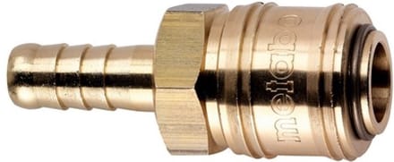 Metabo luchtkoppeling messing voor slang 6mm ( a 1 st )