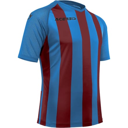 Acerbis Sports JOHAN STRIPED S/SL JERSEY (Sportshirt) ROYAL BLUE/BORDEAUX M