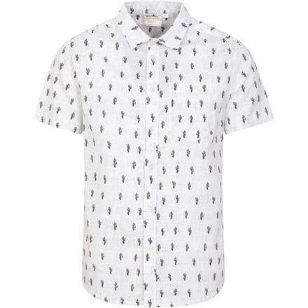 Mountain Warehouse Heren Preston Illustratie Shirt (Wit)
