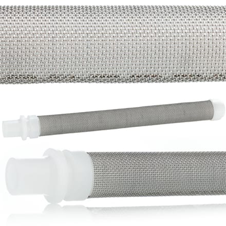 Zenthril Spuitmond Model 311 PowerXcellence Set - Vingerfilter 60 mesh, Afdichting