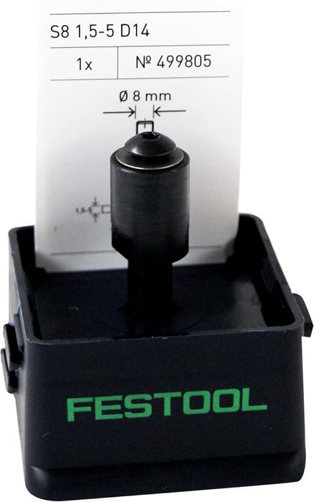 Freeskop S8 - Freesset - Groeven Maken - Variabele Diepte - 1.5-5mm