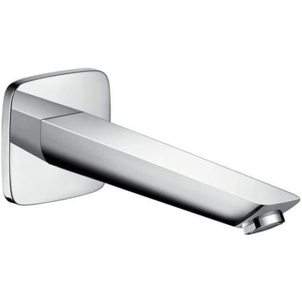 Hansgrohe Logis Baduitloop - 19.5cm - hoogglans chroom