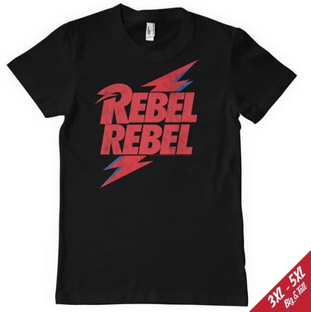 David Bowie Rebel Rebel T-shirt PS-1-DBO002-H68-11