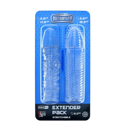 Dream Toys Penisverlenger MENZSTUFF PENIS EXTENDER PACK Transparant