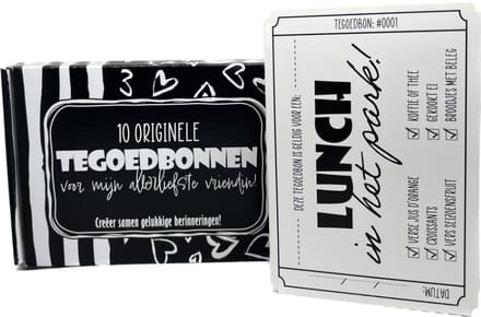 Doosje met Tegoedbonnen - voor mijn allerliefste vriendin