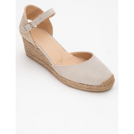 Aldea Leren Platform Espadrille (Dames)