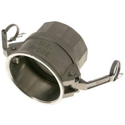 Camlock DN 75 (3'') Koppeling Rvs3'' NPT binnendraad Type D MIL-C-27487