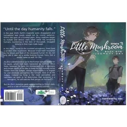 2 Boeken Little Mushroom Deel 12 Engelse Roman Boek Paperback Volume 1 gray