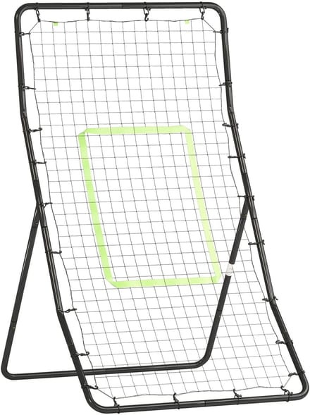 M-Goods - Volleybal Rebounder - Trainingsnet - Pitchback Net - Gerichte Slagzone - 90 x 80 x 140 cm