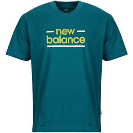 New Balance  T-shirt Korte Mouw LINEAR LINES T-SHIRT