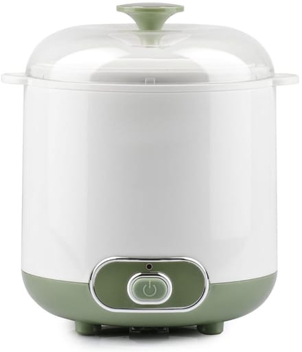 Florixa® Yoghurtmaker - Citruspers - Ijsmachine - Wit/Groen - 19cm x 17cm x 22cm