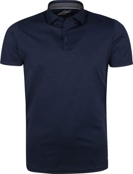 Pure Functional Polo KM Donkerblauw - Maat L - Heren
