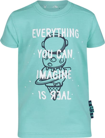 4PRESIDENT T-shirt jongens - Aruba Blue - Maat 80