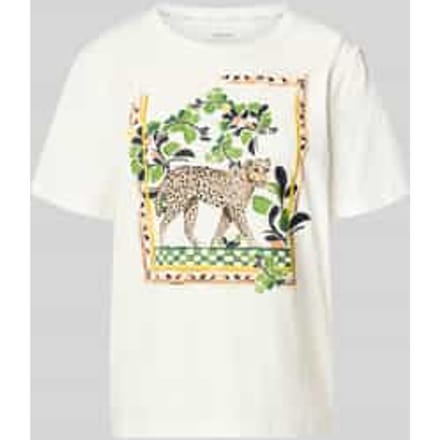 T-shirt met motiefprint