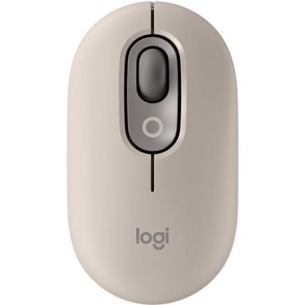 Logitech POP MOUSE Draadloze Muis Bluetooth Muis Hoge Uitstraling Kantoor Muis grijs