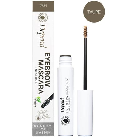Depend Eyebrow Mascara Tint &amp; Shape Taupe 1 st