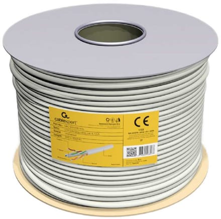 Gembird bulk cable - 100 m - grey - Grijs - 100m