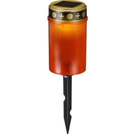 WS-SGR02 Graflantaarn op zonne-energie LED 0.06 W Geel Rood
