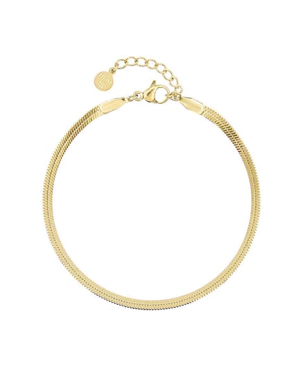 Mint15 Snake Chain Armband - Goudkleur RVS/Stainless Steel