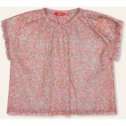 Oilily Bazar Blouse- maat110/5yr Surf Spray