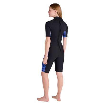 Mountain Warehouse Dames Korte Gedrukte Wetsuit (Paars)