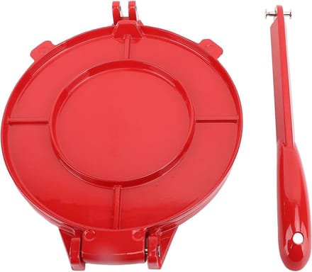 Tortilla Pers - Pannenkoek Maker - Thuis Keuken - Eenvoudig Reinigen - 25cm Diameter - Aluminium