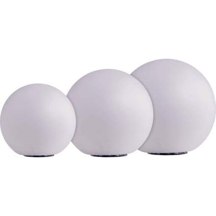 Heitronic 35422 BOULE LED-lichtkogel Set van 3 stuks LED LED vast ingebouwd Wit