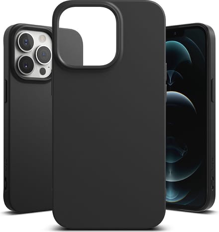 Ringke Air S Ultra-Thin Cover Gel TPU Case for iPhone 13 Pro Max - Zwart