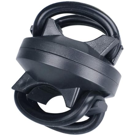 1 Stuks Fietslamphouder 360 Graden Verstelbaar Universele Fietslamp Lamp Montage Klem Standhouder voor Fiets Zwart gray