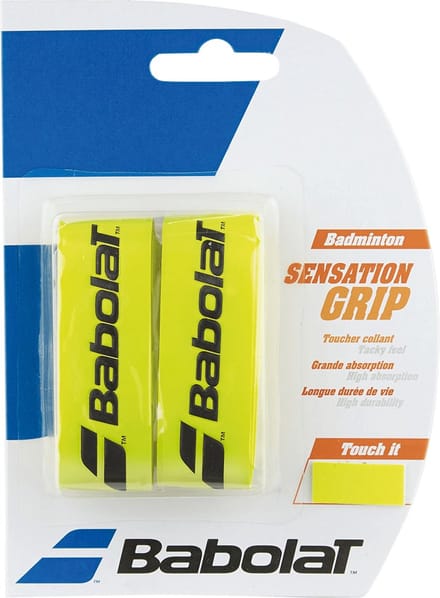Babolat Sensation badminton grip x2 - yellow
