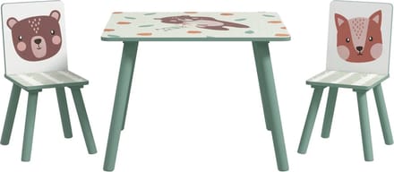 Kindertafel met stoeltjes - Kinderstoel - Kindertafel - Meubels kinderkamer