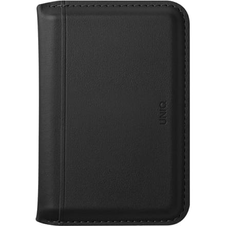 Magnetische RFID-portemonnee UNIQ Lyden DS telefoonstandaard zwart