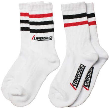 Sokken Kawasaki Kawasaki 2 Pack Socks K222068 1002 White