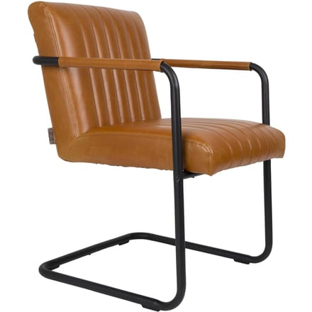Set van 2 eetkamerstoelen Stitched | Dutchbone