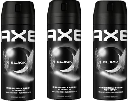 AXE Deo Spray - BLACK - 3 x 150 ml