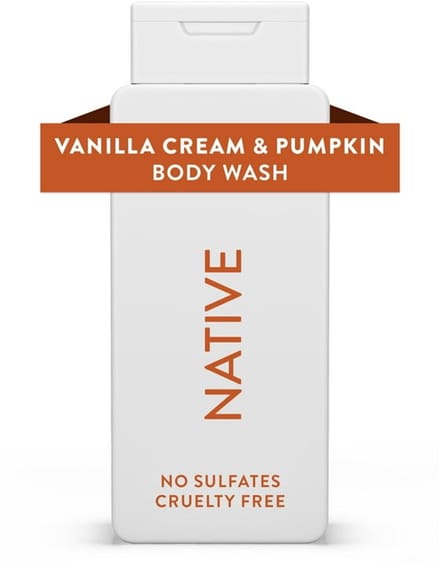 Native - body wash - Vanilla Cream and Pumpkin - 532ml