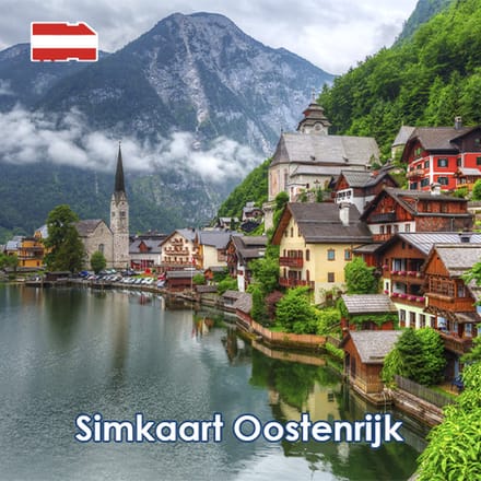 InternationalSIM Data Simkaart Oostenrijk - 25 GB - 30 dagen