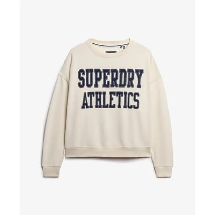 Sweatshirt met aangebrachte tekst voor dames Superdry Athletic Essentials