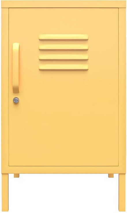 Cache-Eindtafel - 1-Deur - Geel Metaal