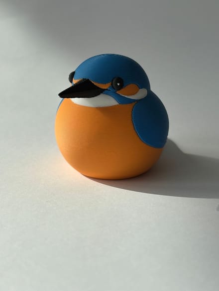 by Studio Dot. Vogelcollectie - Ijsvogel Decoratie - Modern - Minimalistisch - Vogel Beeldje