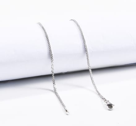 AB kettinkjes - Ketting - Staal - RVS - Kettinkje - Chopping chain - 45cm - (1.3mm)