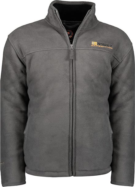 Fleece Vest Teddy Gevoerd Heren Grijs Geographical Norway - L