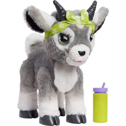 FurReal Daisy the Yoga Goat - Interactieve pluchen Knuffelgeit