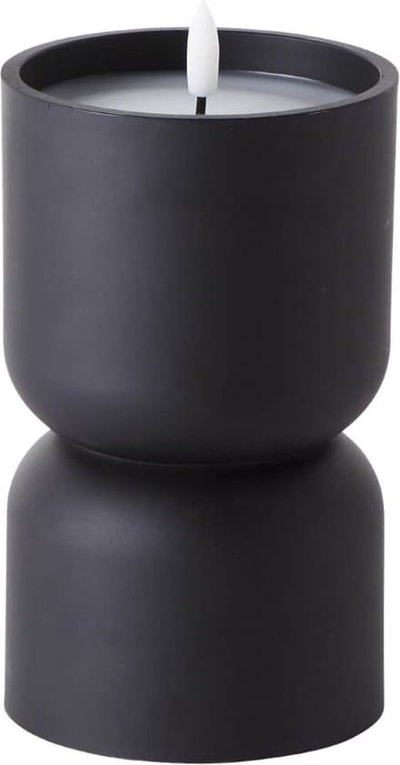 Kaars LED Brilliant Zwart 3 W 18 x 9,8 cm Plastic