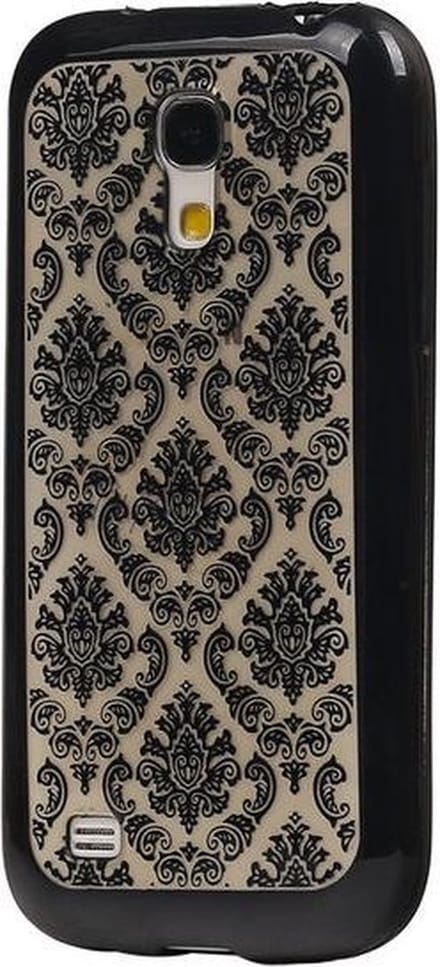 Zwart Brocant TPU back case cover hoesje voor Samsung Galaxy S5 Mini
