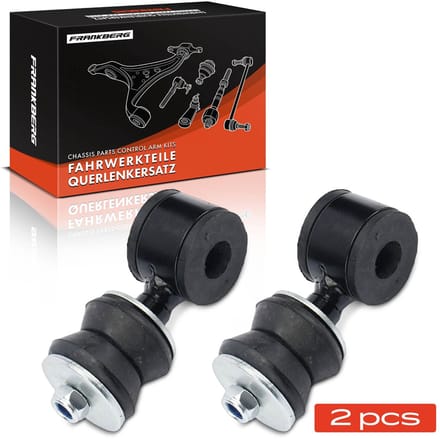 Frankberg 2x stabilisatorrubber draagarm vooras links/rechts voor VW