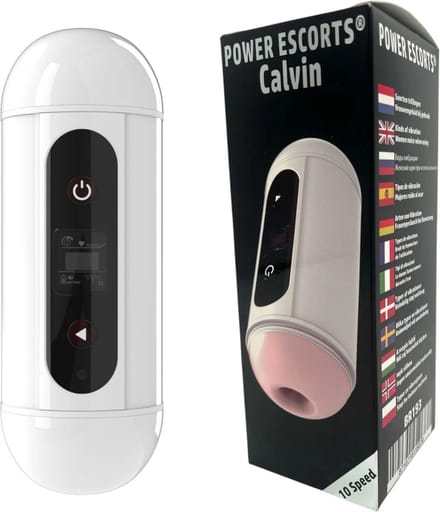 br193 – Power Escorts Calvin Automatische Masturbator – 12 Speeds