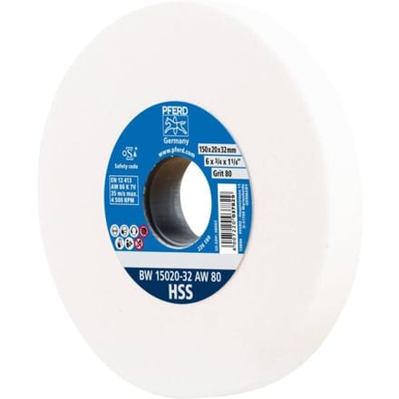 PFERD - Slijpsteen voor het scherpen van HSS-boren - BW 15020-32 AW 80 HSS
